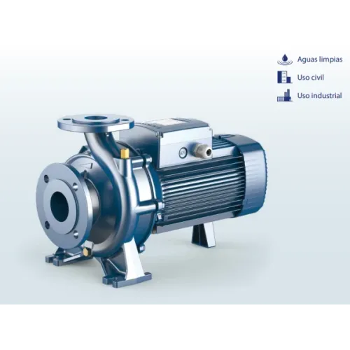 Electrobomba de Superficie Centrífuga Normalizada Pedrollo 3 HP, 380V, F50/125C Electrobomba de Superficie Centrífuga Normalizada Pedrollo 3 HP, 380V, F50/125C