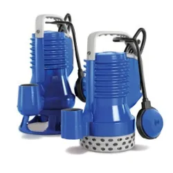 Electrobomba Sumergible para Aguas Negras Zenit DRO 75/2/G32V-M (0.75 HP, 220V)